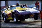 Rockin Rob Cherkas In Some Early Years Action, The Alky Belching Vette Was A Crowd Favorite